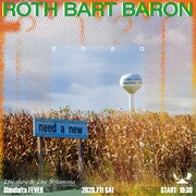 「ROTH BART BARON “2020" Live at FEVER」告知ビジュアル