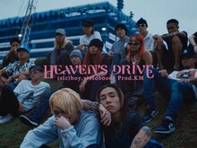 (sic)boy「Heaven's Drive feat.vividboooy」ミュージックビデオのサムネイル。
