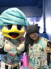 左からマーくんとHAN-KUN。