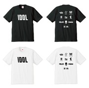「WACK SHOP 2020-2021」で販売される「IDOLロゴTシャツ（タワーフォント Ver.）」デザイン。