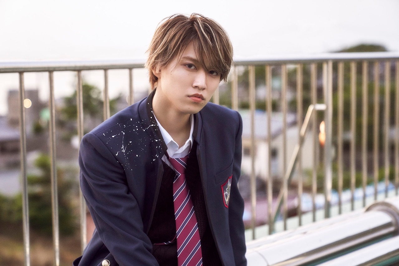 白岩瑠姫 - JO1「STARGAZER」ビジュアル解禁、衣装は学生服とルイ