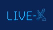 「LIVE-X」ロゴ