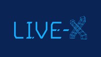 「LIVE-X」ロゴ