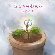 SCANDAL「SPICE」配信ジャケット