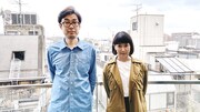 左からUK.PROJECT遠藤幸一社長、フミ（POLYSICS）。