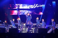 「LIVE DA PUMP 2020 Funky Tricky Party FINAL」さいたまスーパーアリーナ公演の様子。