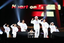 「LIVE DA PUMP 2020 Funky Tricky Party FINAL」さいたまスーパーアリーナ公演の様子。