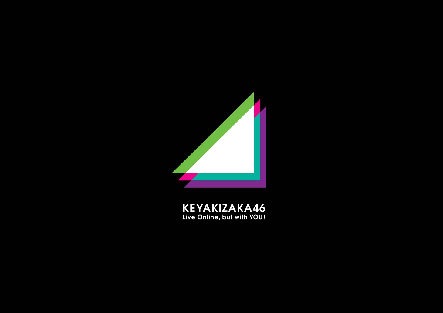 欅坂46「KEYAKIZAKA46 Live Online，but with YOU!」ロゴ