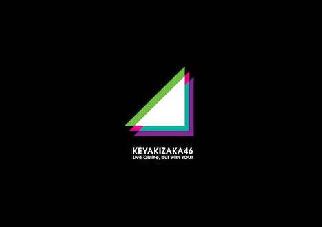 欅坂46「KEYAKIZAKA46 Live Online，but with YOU!」ロゴ