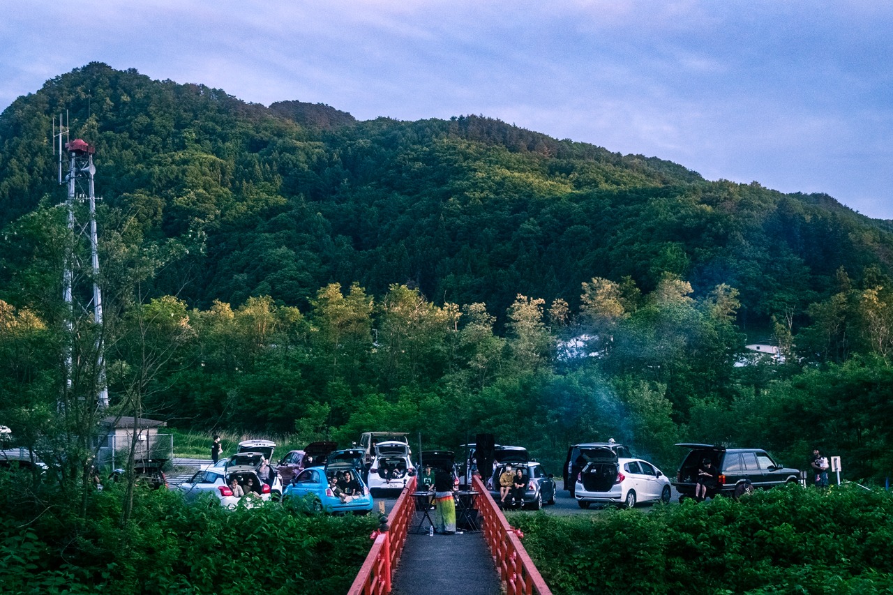 「DRIVE IN AMBIENT」の様子。