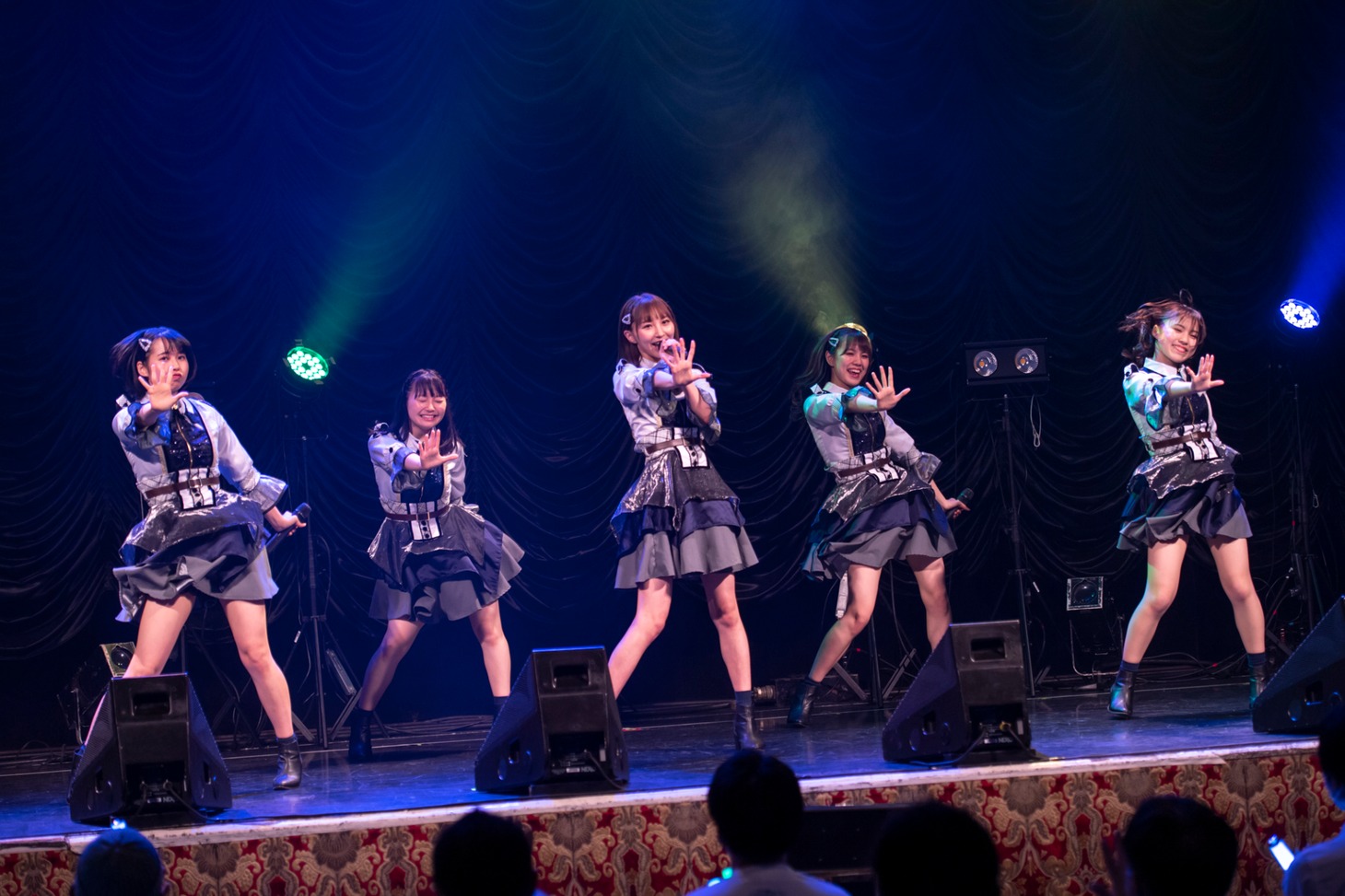 Jewel☆Ciel新体制お披露目公演の様子。（撮影：林晋介）