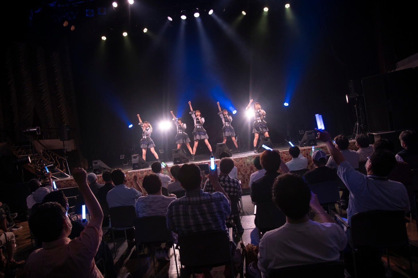 Jewel☆Ciel新体制お披露目公演の様子。（撮影：林晋介）