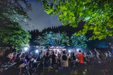 「ROVO LIVE FOREST 2020」より。（撮影：船橋岳大）