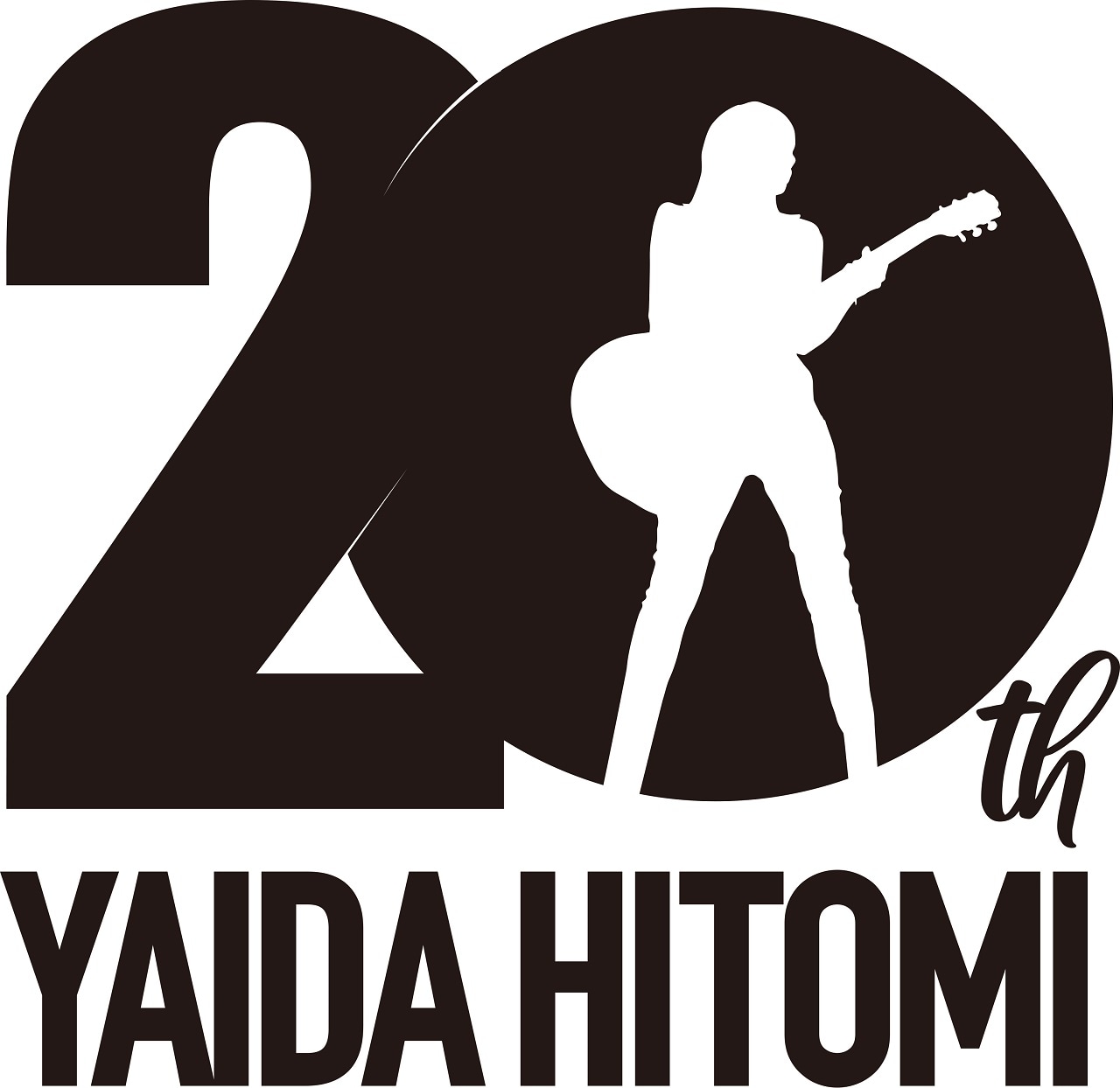 「矢井田瞳 20th Anniversary」のロゴ
