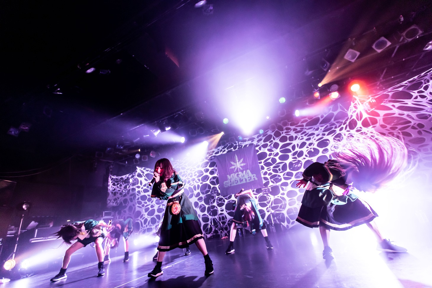 MIGMA SHELTER「RAVE AGAINST 01」の様子。（撮影：masayo）