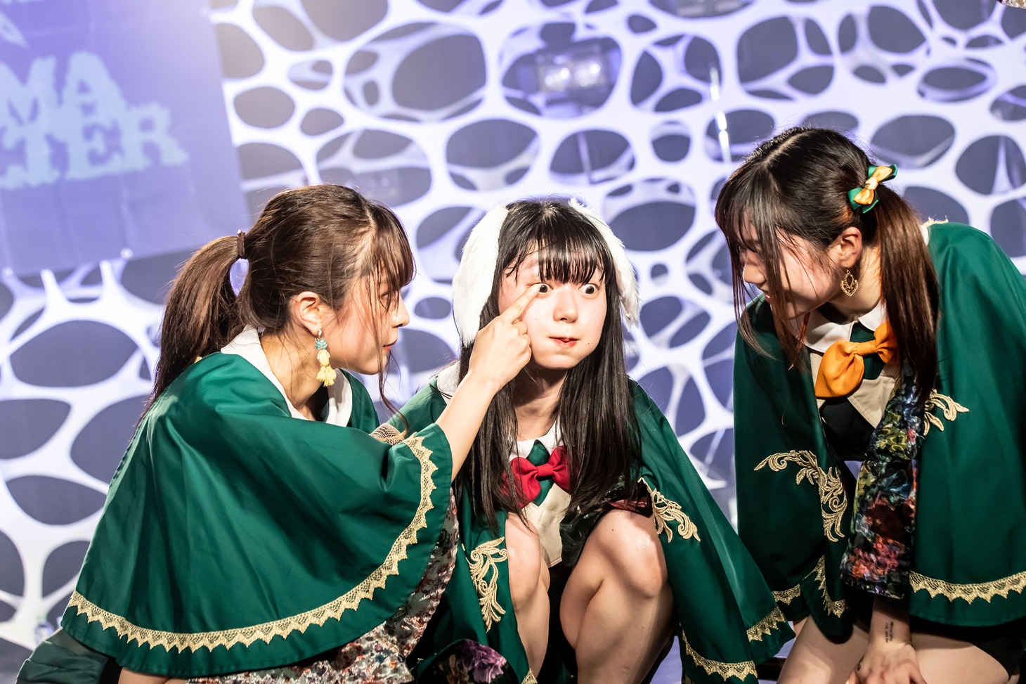 左からブラジル、ミミミユ、タマネ。（撮影：masayo）