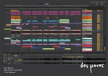 Dos Monos広告ビジュアル