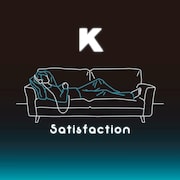 K「Satisfaction」配信ジャケット