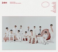 SEVENTEEN「24H」初回限定盤Bジャケット