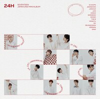 SEVENTEEN「24H」通常盤ジャケット