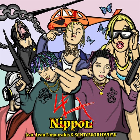LEX「NiPPON (feat. Leon Fanourakis & SANTAWORLDVIEW)」配信ジャケット