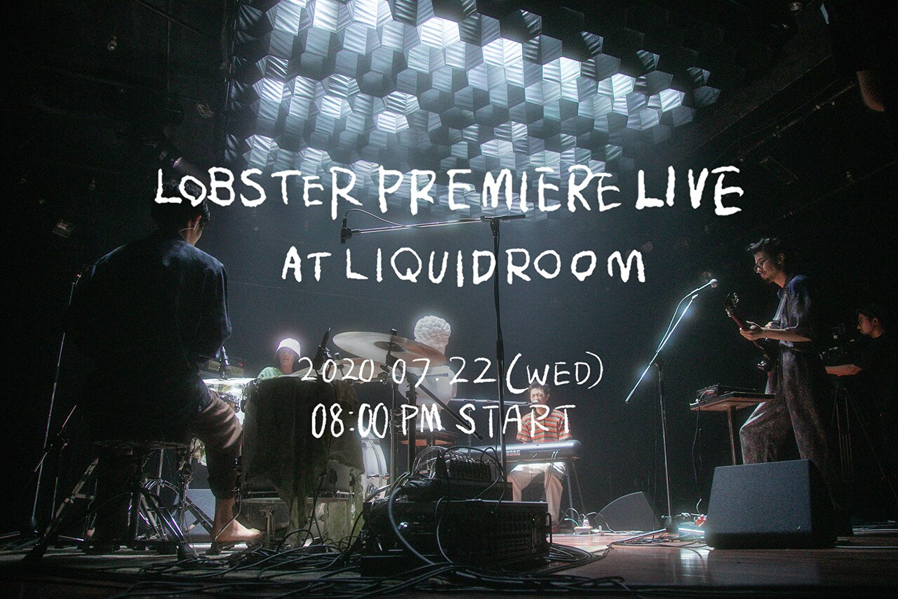 yonawo「LOBSTER PREMIERE LIVE AT LIQUIDROOM」告知画像