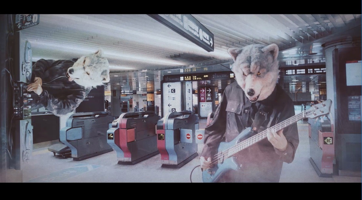 MAN WITH A MISSION「Rock Kingdom feat. 布袋寅泰」ミュージックビデオより。
