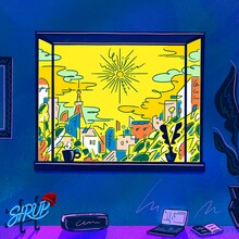 SIRUP「Online feat. ROMderful」配信ジャケット