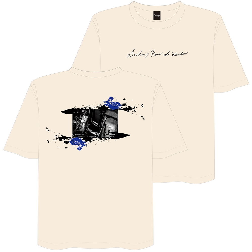 「LIVEWIRE Suchmos From The Window」Tシャツ（ナチュラル）