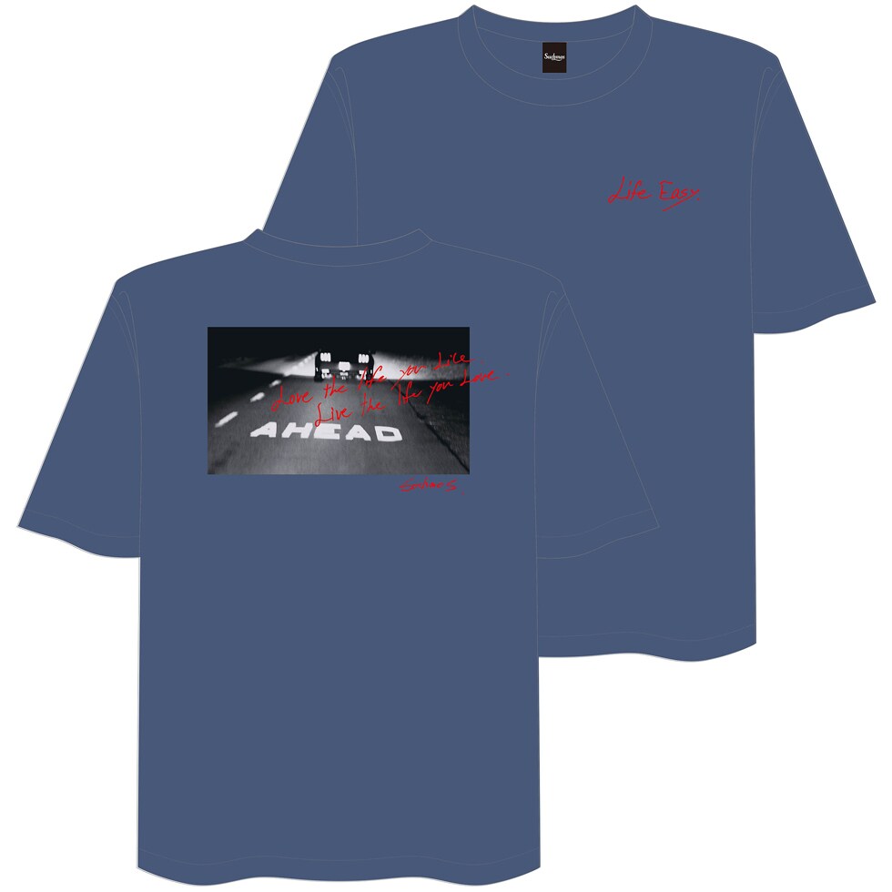 Suchmos Life Easy Tシャツ L サイズ Charcoal 67f8af624593b.jpg