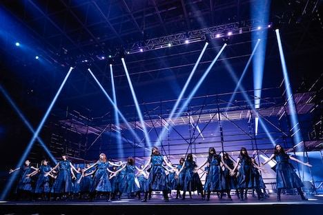 欅坂46「KEYAKIZAKA46 Live Online，but with YOU!」の様子。（撮影：上山陽介）