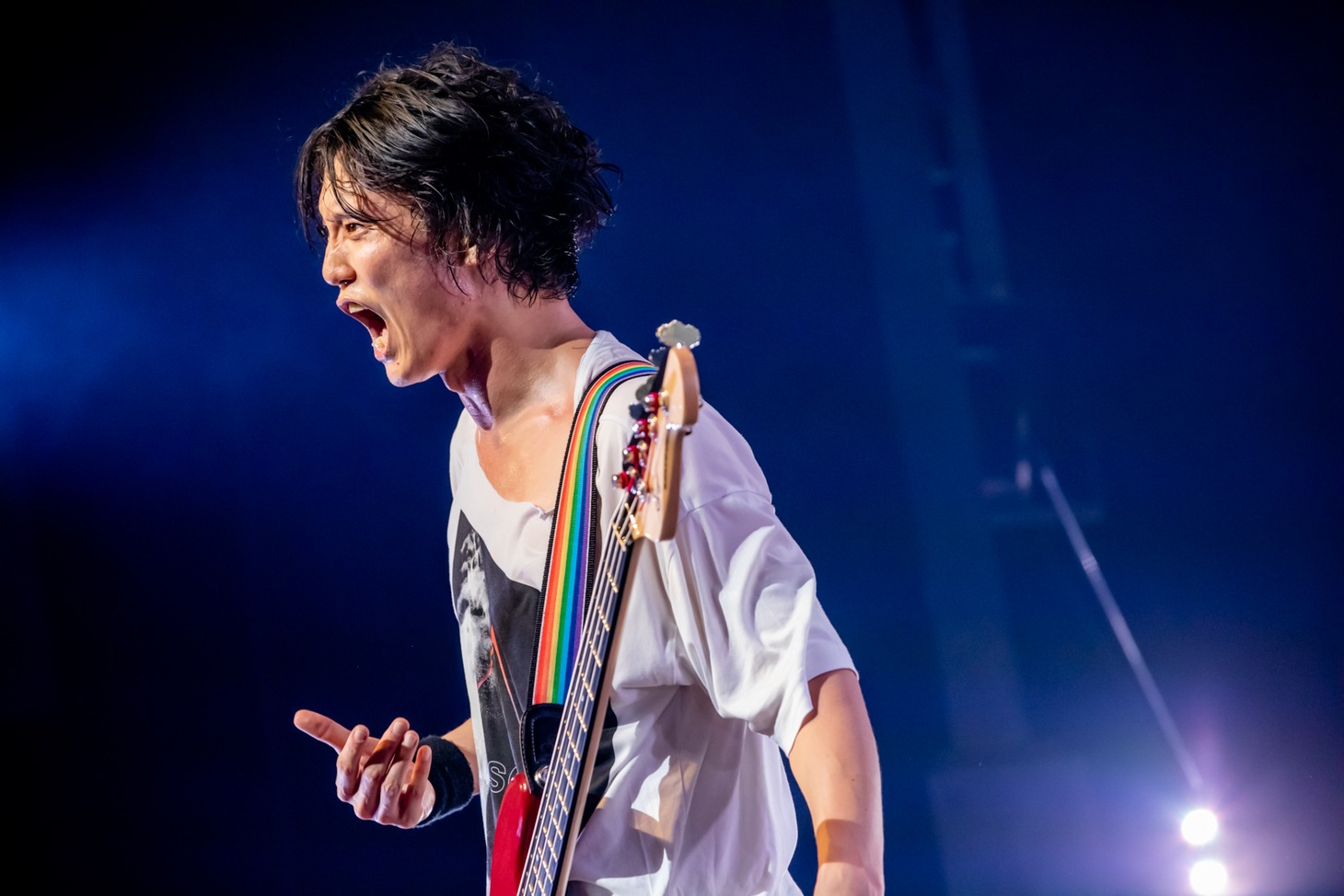 田淵智也（B）（Photo by Viola Kam［V'z Twinkle］）