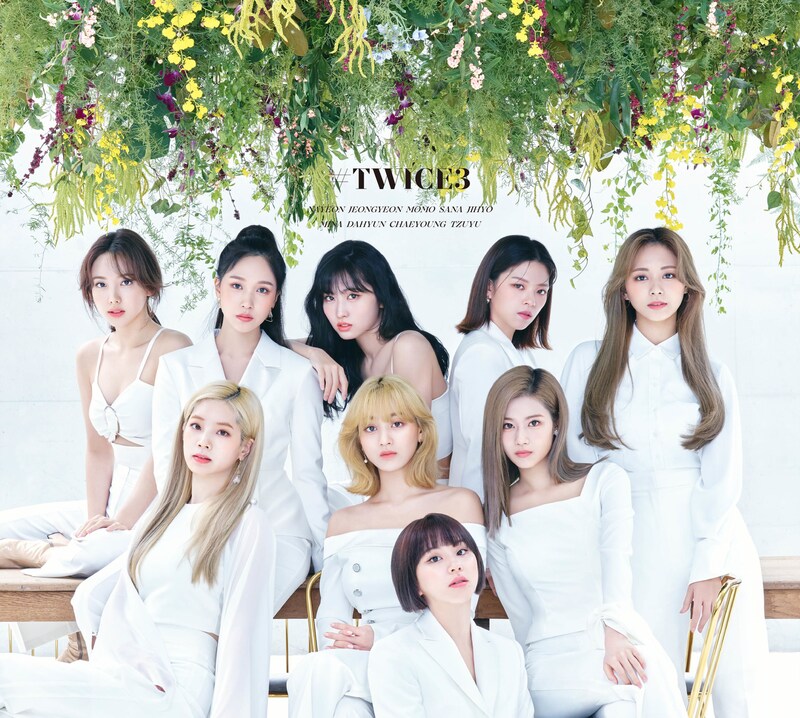 TWICE「#TWICE3」初回限定盤Aジャケット