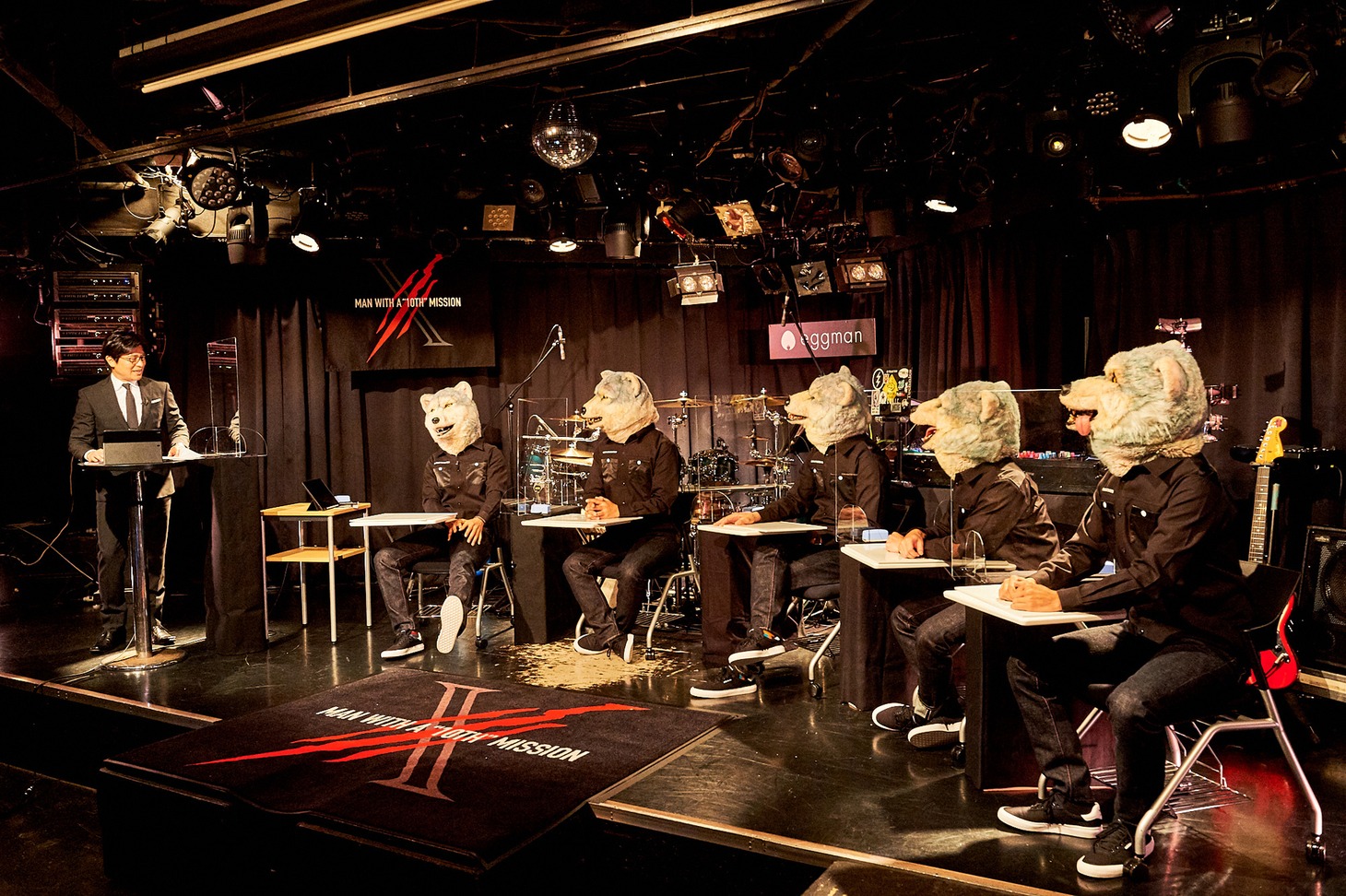 スペースシャワーTV「『MAN WITH A "BEST" MISSION』-Album Release Special Showcase- 7.15 Documentary」より。