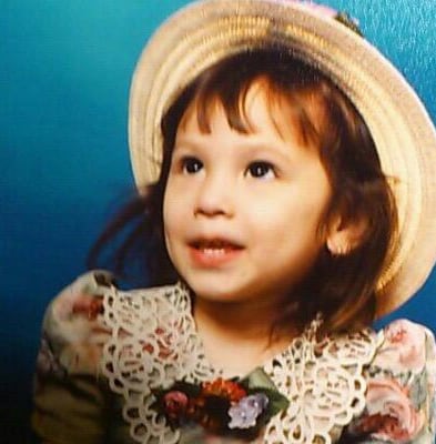 幼少期のRachel。