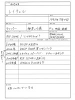 Rachel（chelmico）の履歴書。