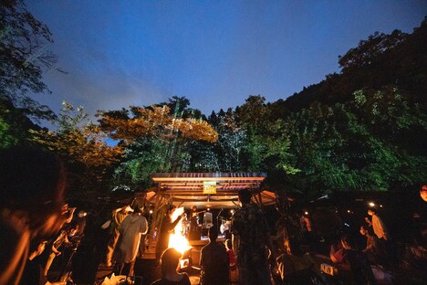 多摩あきがわ ライブフォレストでの公演の様子。