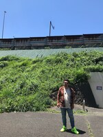 RED RICE（湘南乃風）「花日」ミュージックビデオ撮影時のオフショット。