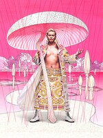 特集「装苑男子 of each world」より、オカダ・カズチカ。