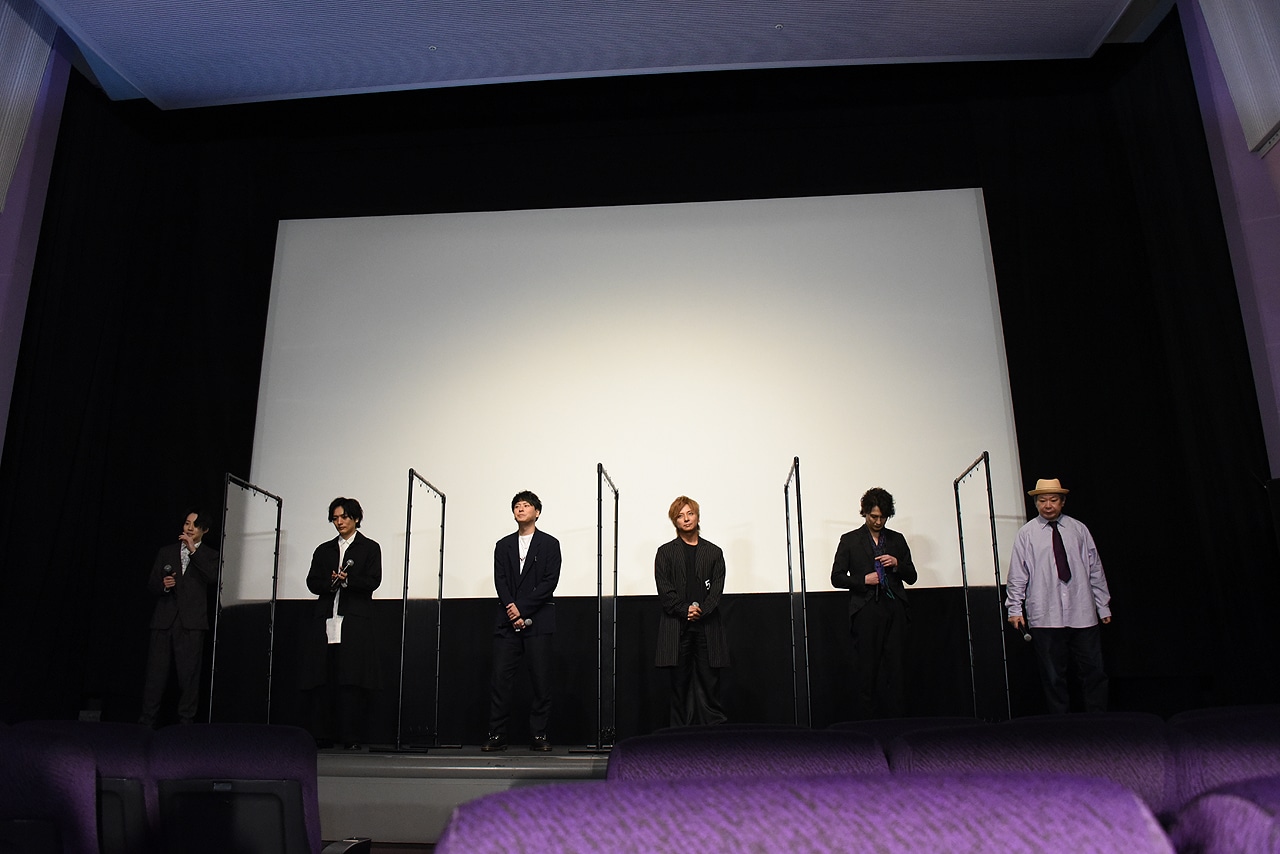 映画「八王子ゾンビーズ」舞台挨拶の様子。