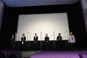 映画「八王子ゾンビーズ」舞台挨拶の様子。