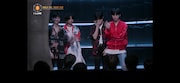GROUNDへと向かうユンウォン、タキ、ソヌ、テヨン。(c)AbemaTV,Inc.