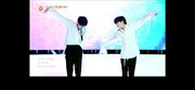 BTS「Butterfly」を披露するヒスンとゴヌ。(c)AbemaTV,Inc.
