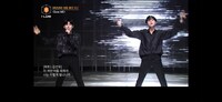 BTS「Save ME」を披露するソヌ、ダニエル。(c)AbemaTV,Inc.