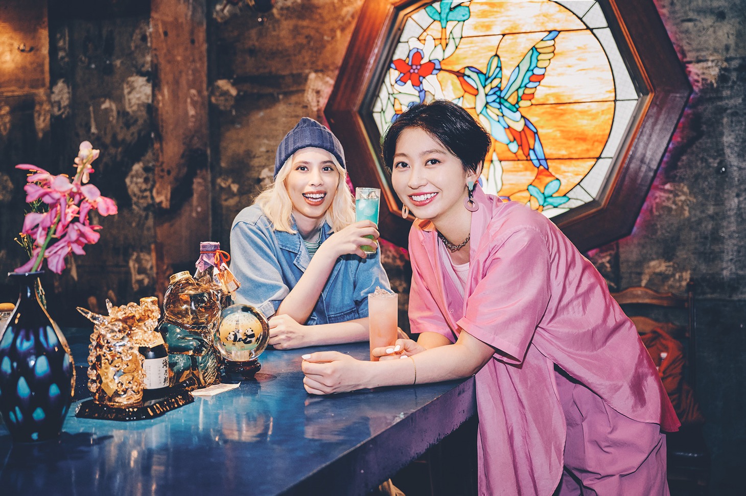 chelmico。左がRachel。