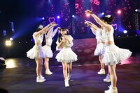 「超ときめき▽宣伝部の未来へつながる超ときめき▽コースター」の様子。