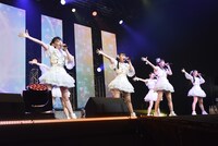 「超ときめき▽宣伝部の未来へつながる超ときめき▽コースター」の様子。