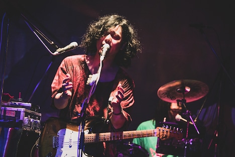 石毛輝（Vo, G, Syn）（Photo by Takahiro Takinami）