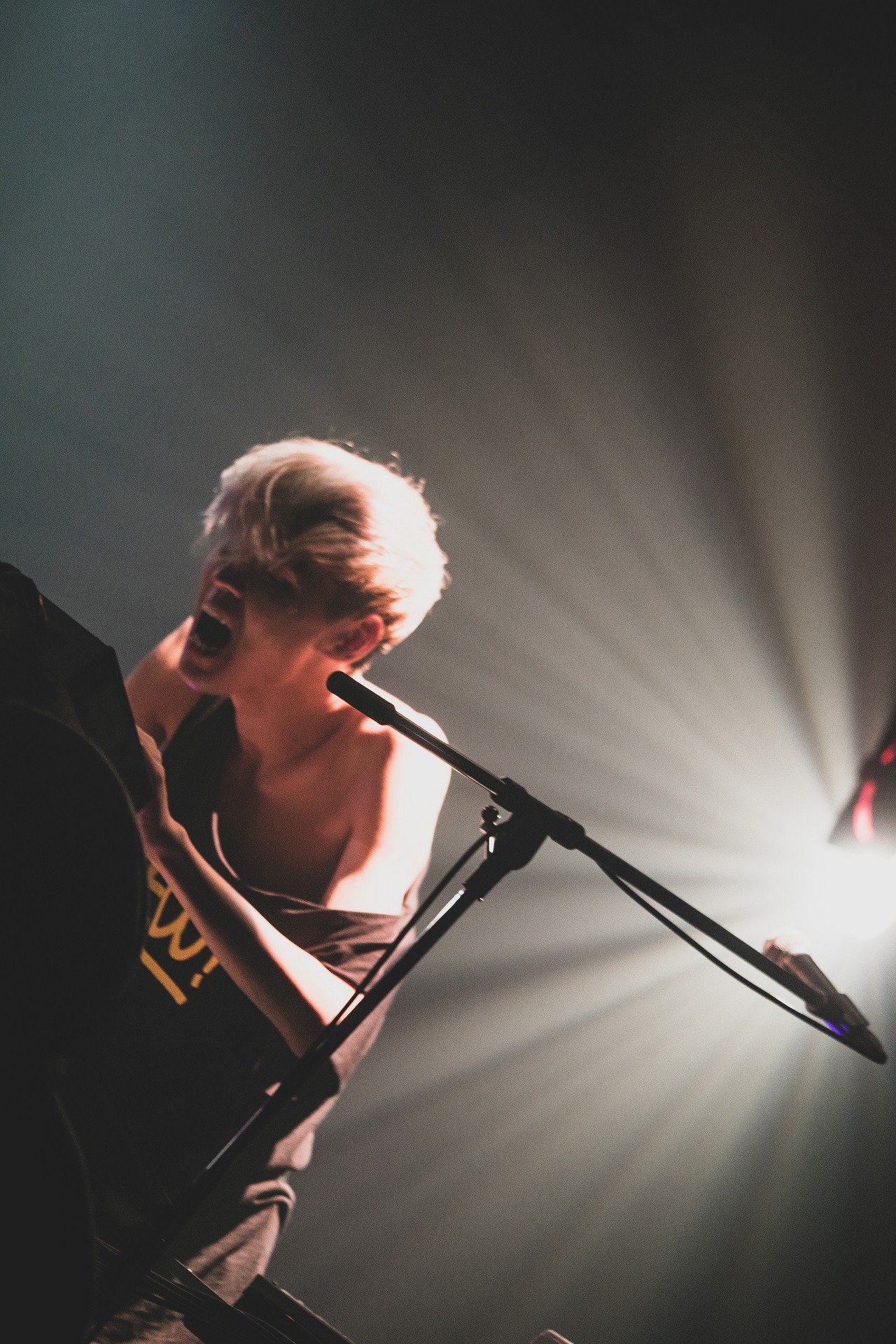 岡本伸明（Syn, Cowbell, Shriek）（Photo by Takahiro Takinami）