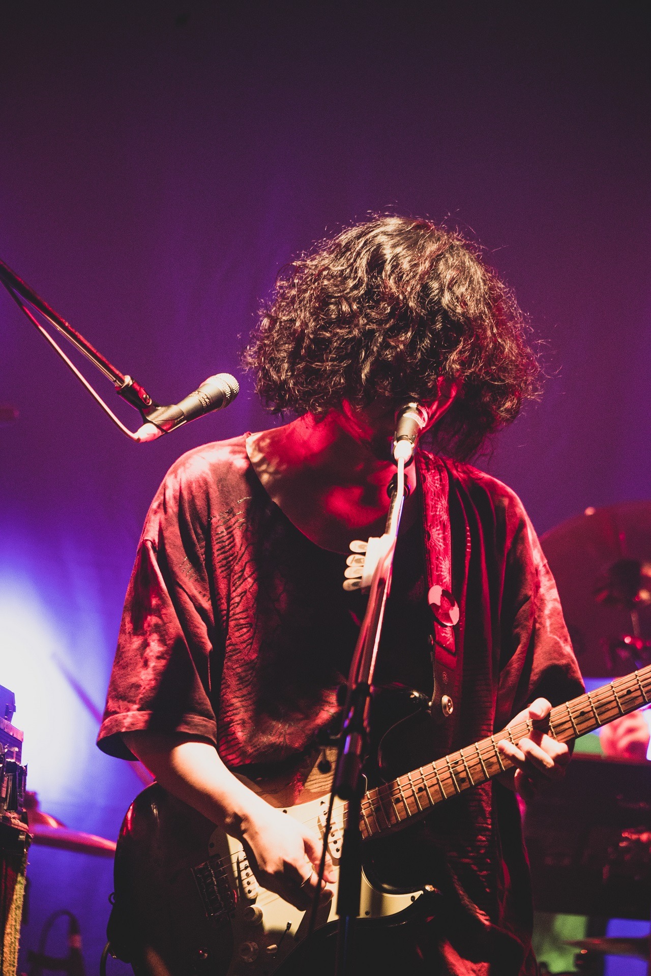 石毛輝（Vo, G, Syn）（Photo by Takahiro Takinami）